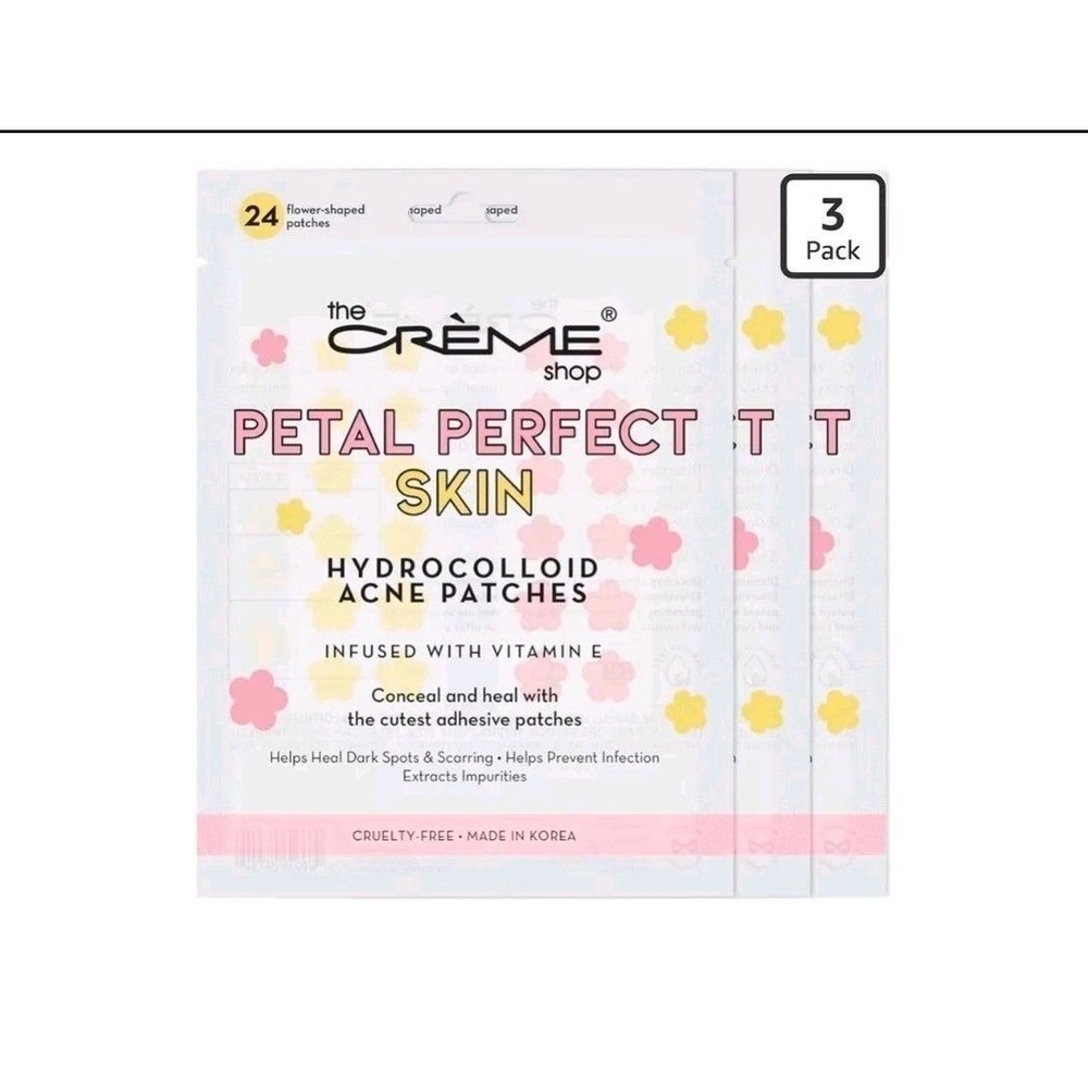 The Crème Shop Pimple Patches 3 Pack Bundle